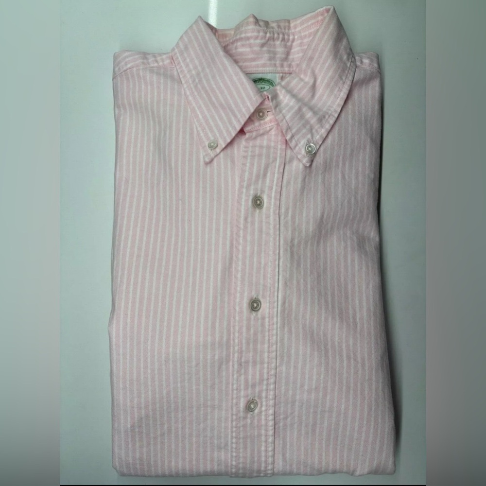 Pink/White Oxford Cloth Button Down, MiUSA